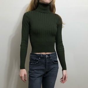 Ribbed Turtleneck